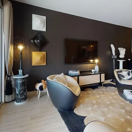 Bel De Standing Avec Jardin شقة